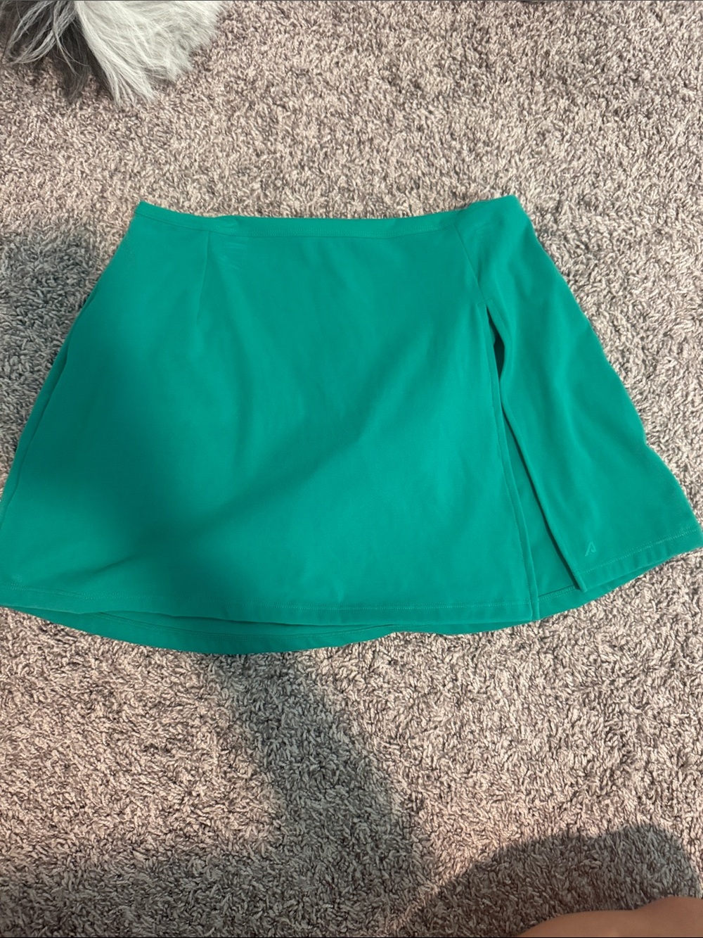 Alphalete Teal Green Mini Skort